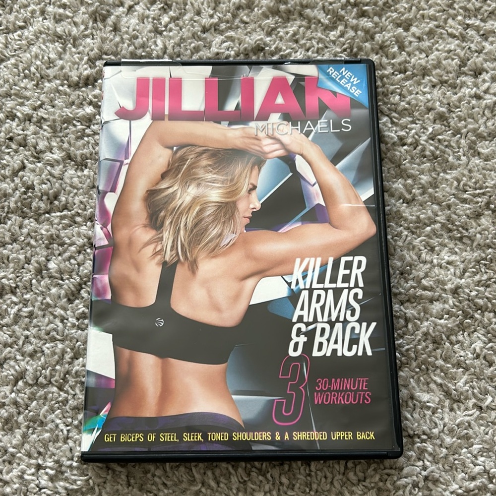 Jillian Michaels workout DVD